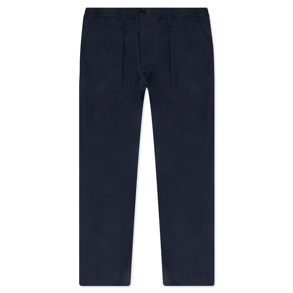 Cropped Pants - Blue/Black