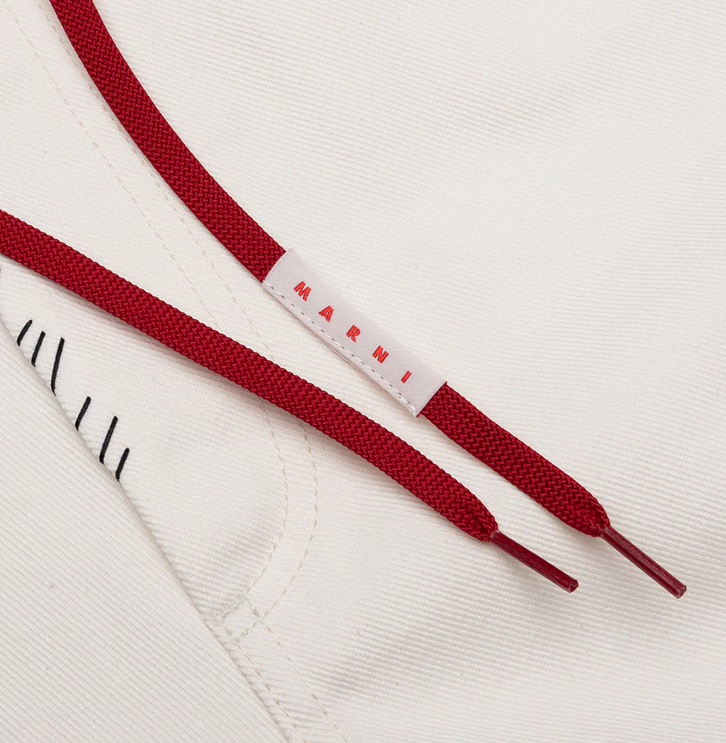 Drawstring Trousers - Lily White - Image 5