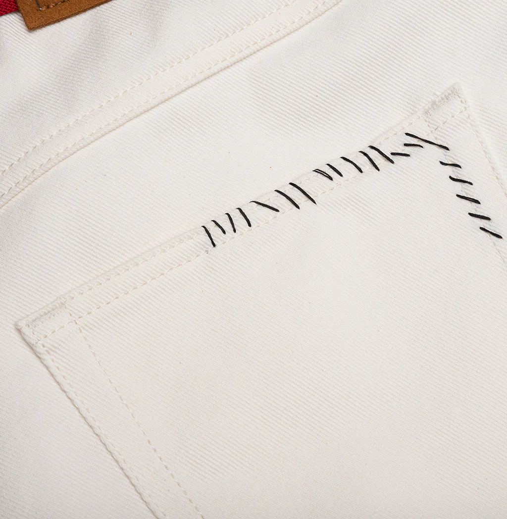 Drawstring Trousers - Lily White - Image 7