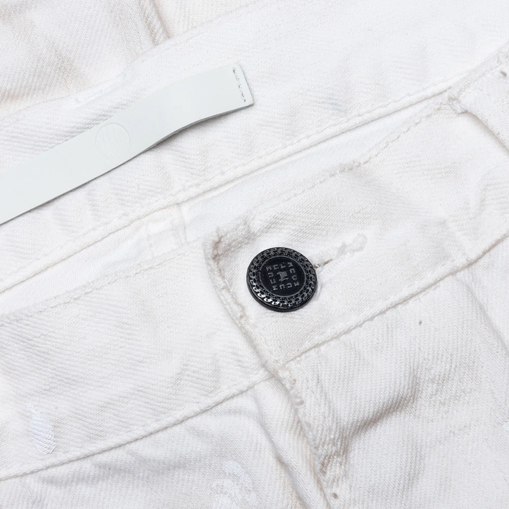 Showa Relaxed 'Shiro Peinto' - White - Image 3