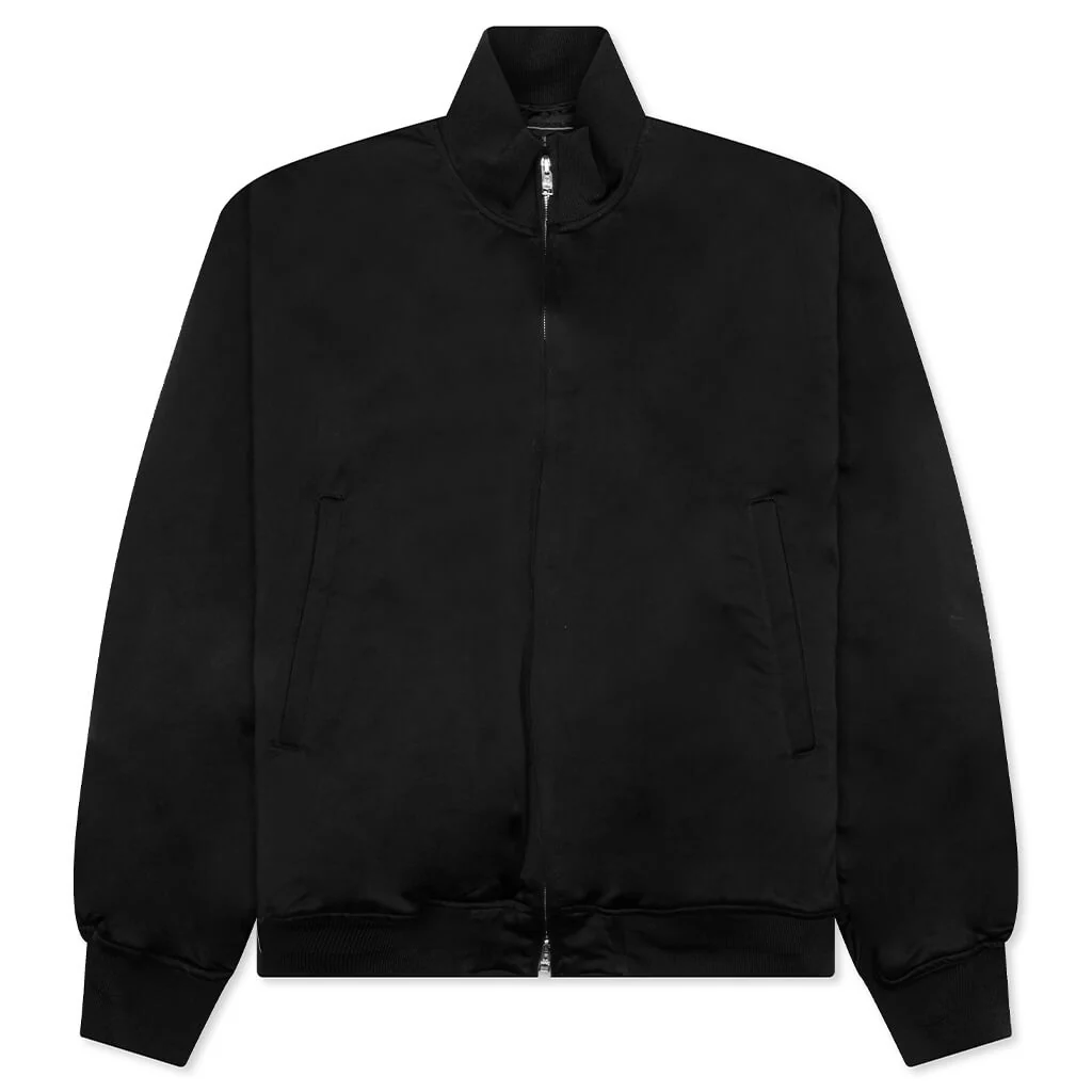 Puzzle Bomber Woven Jacket - Black