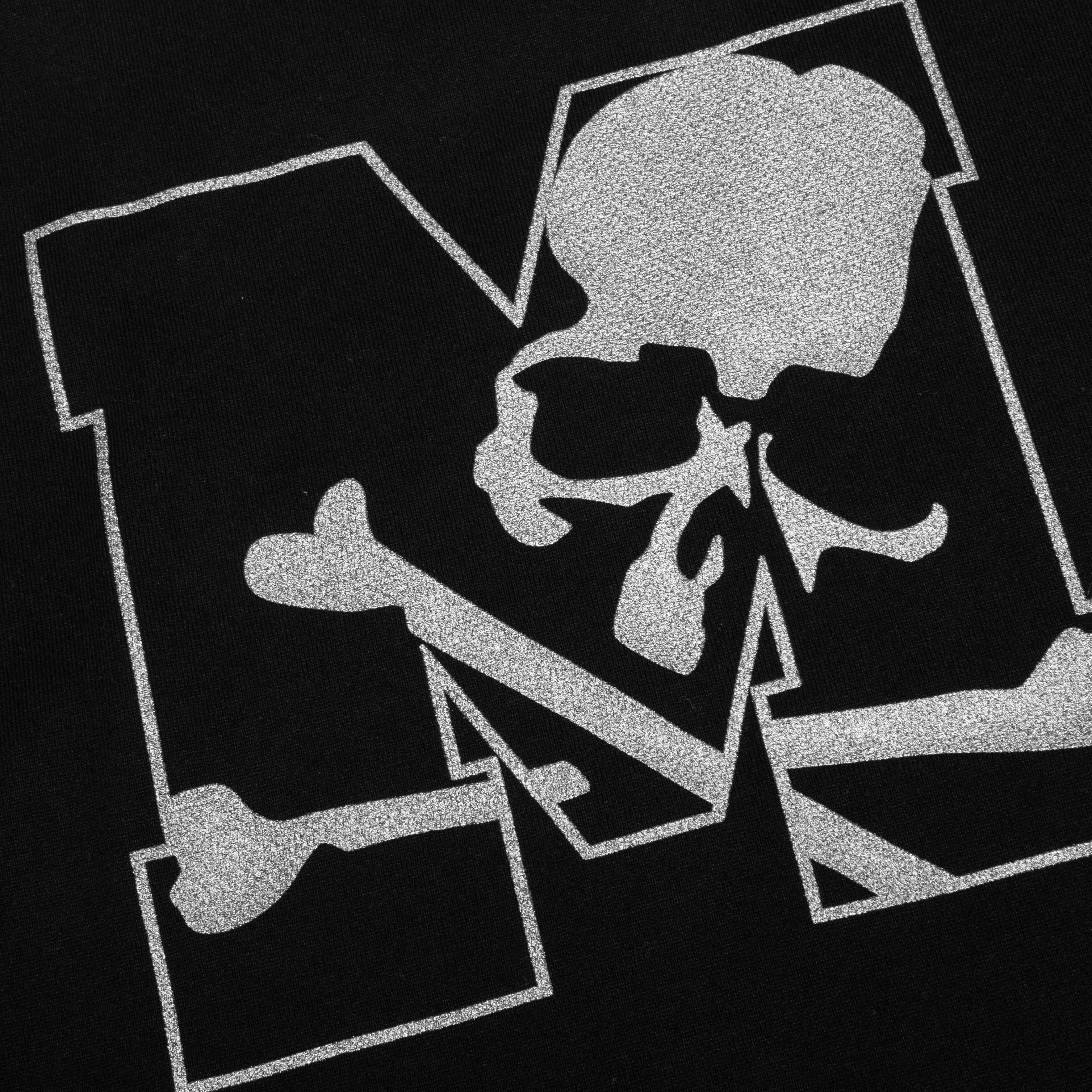 College Logo Tee - Black - Image 5