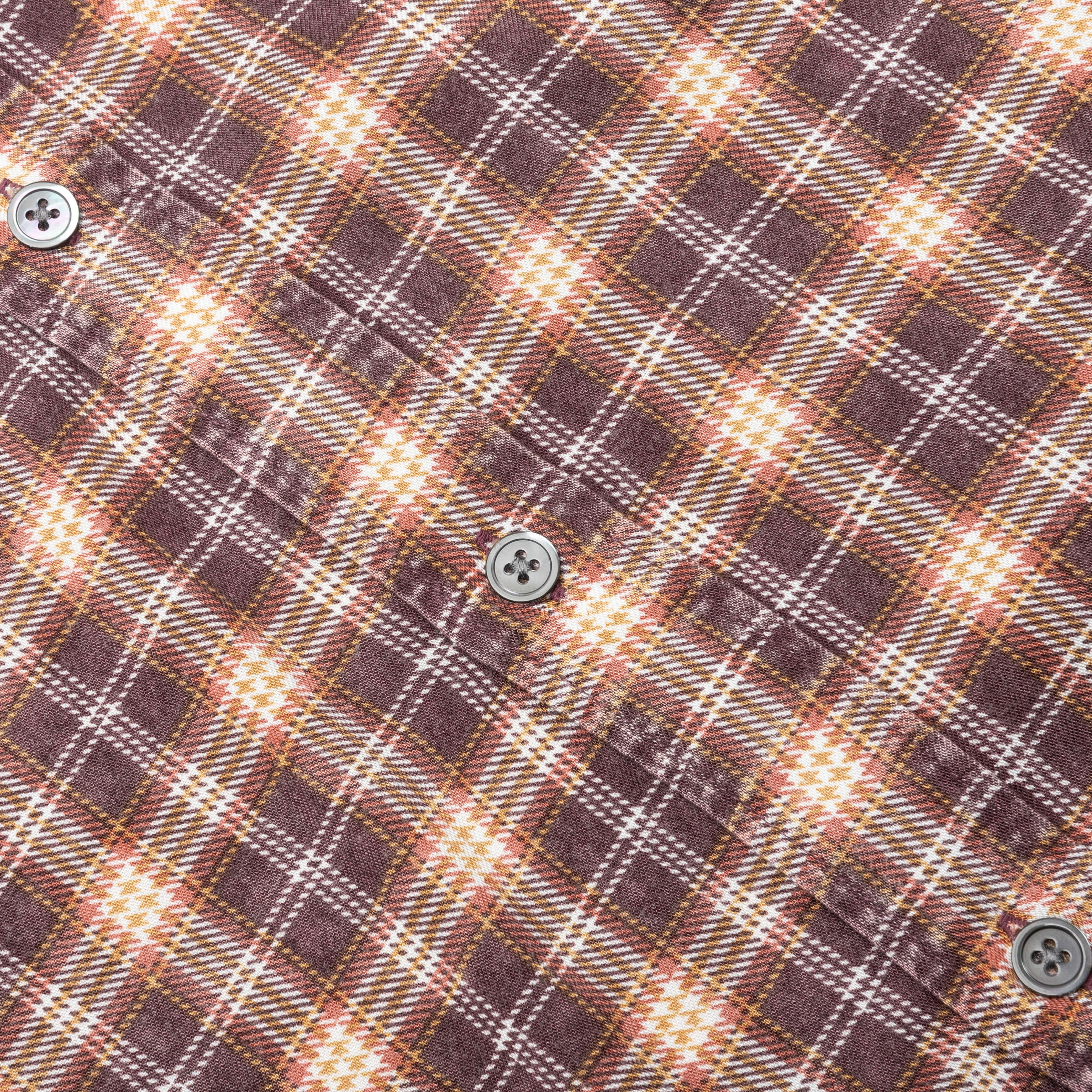 Matthew Plaid Shirt - Brick - Image 5