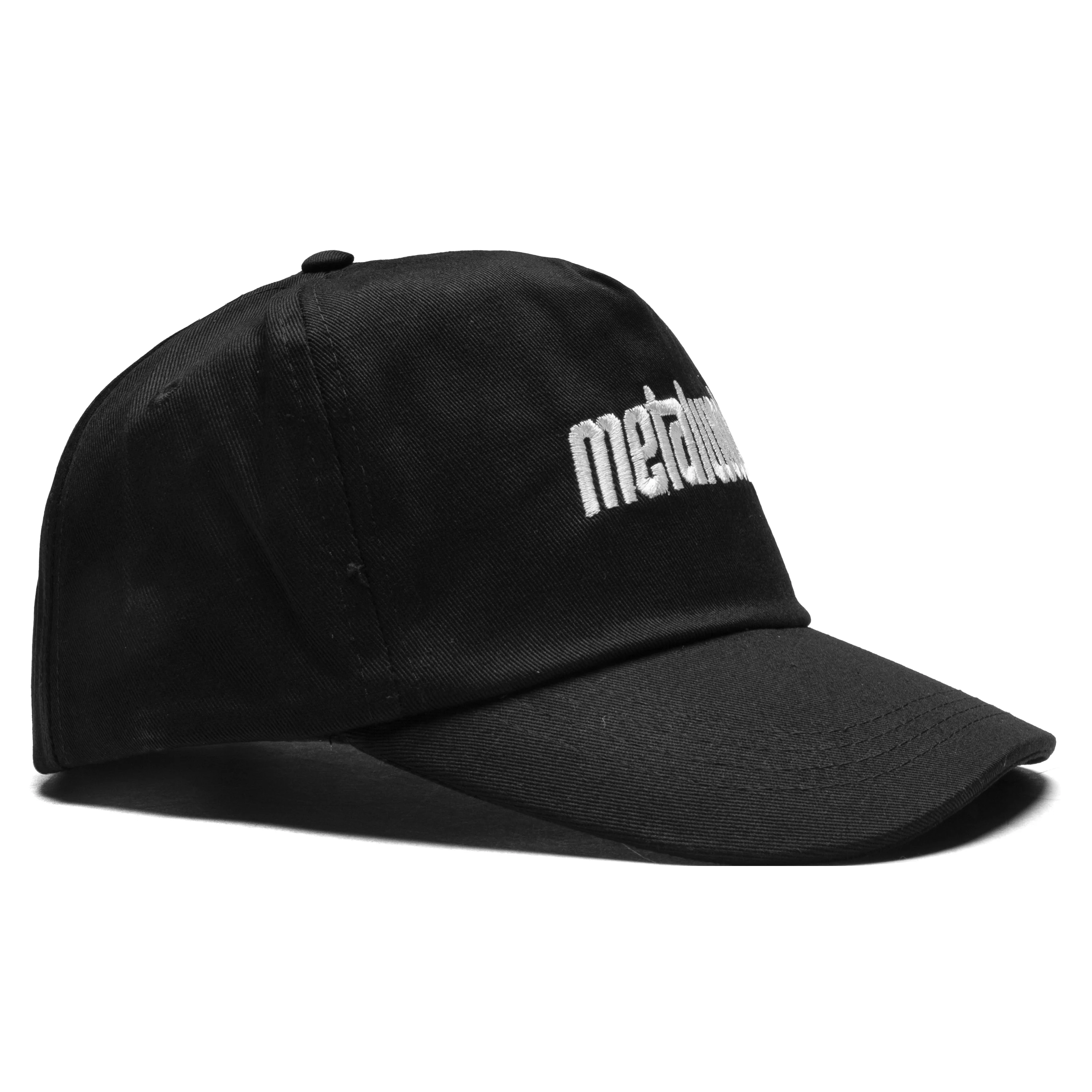 Metal Logo 5-Panel Hat - Black - Image 3