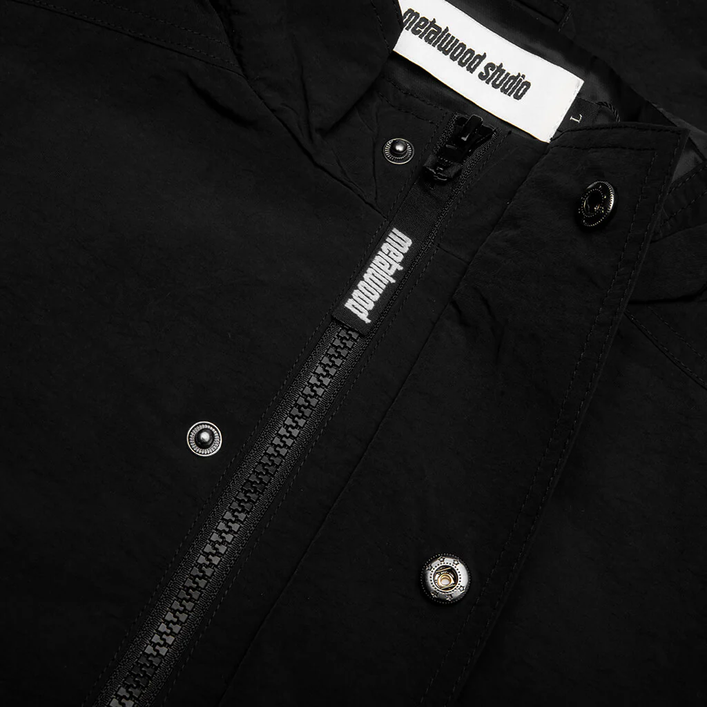 Bomber Jacket - Black - Image 5