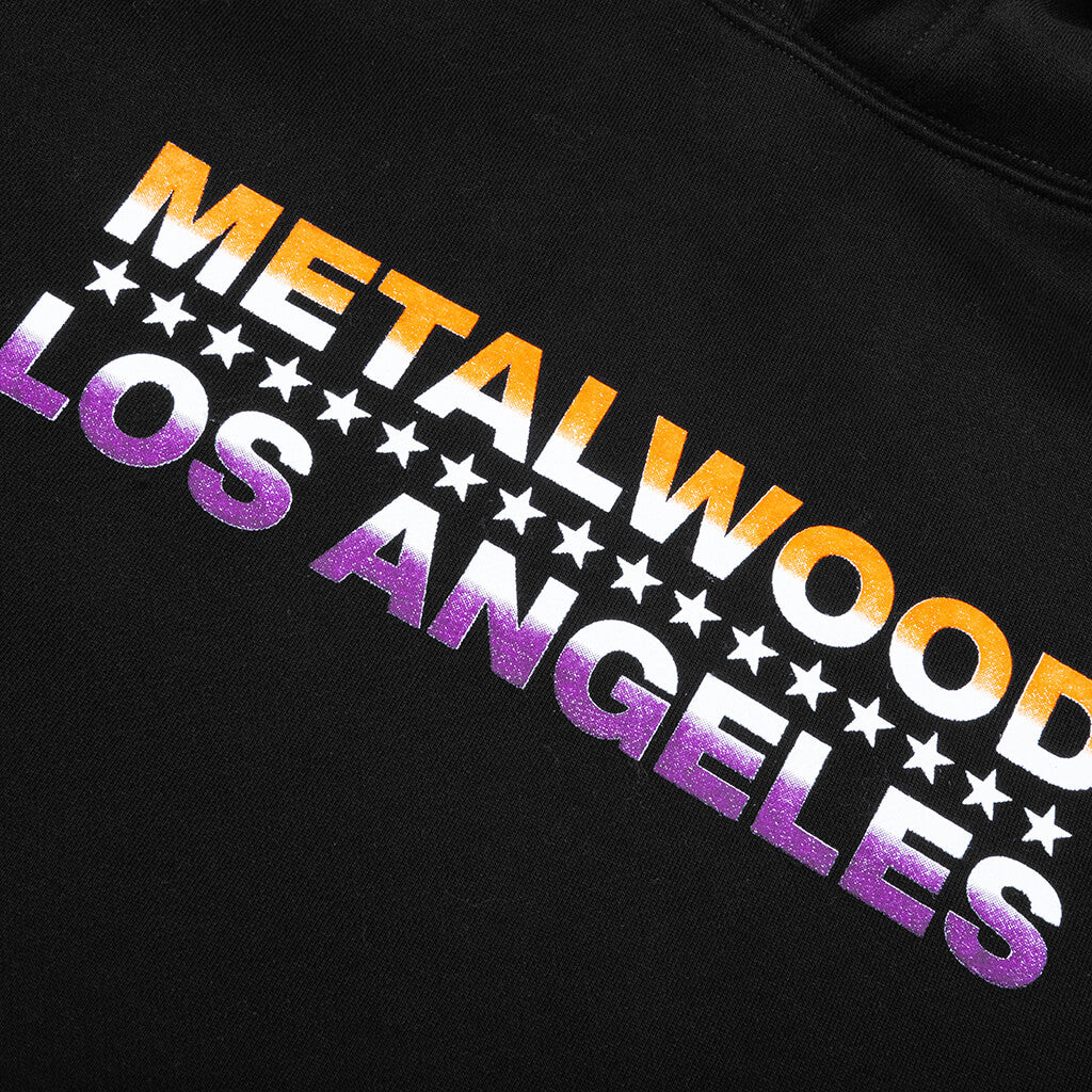Flyer Hooded Sweatshirt - Black - Image 3