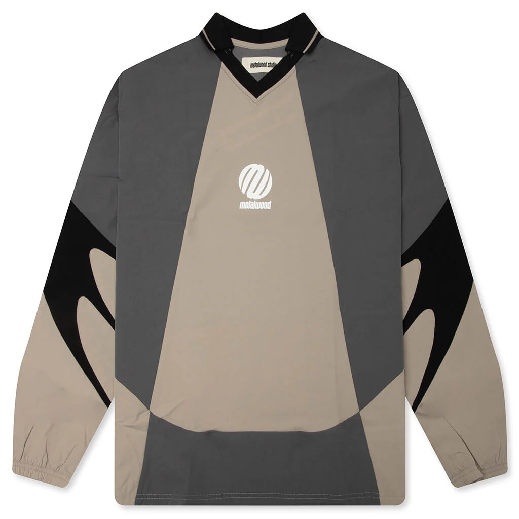 Machine L/S Polo - Black