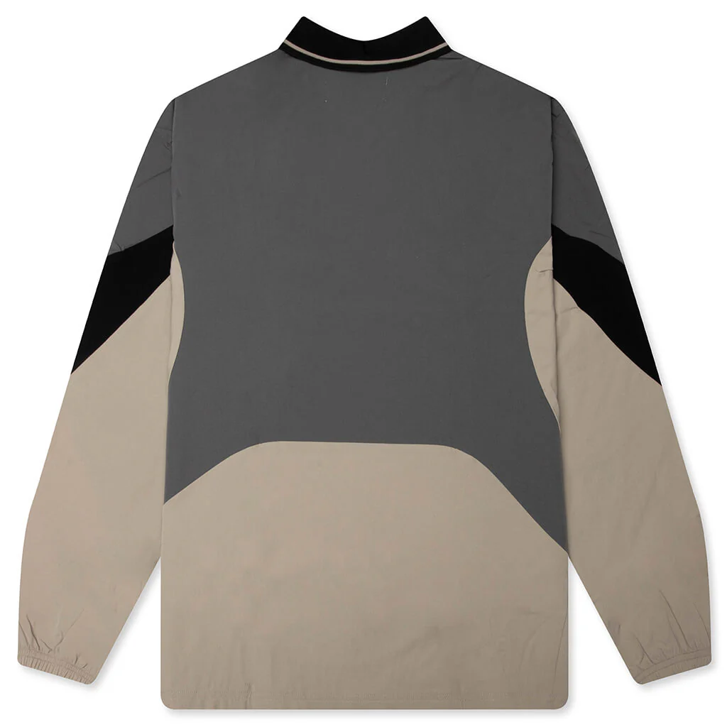 Machine L/S Polo - Black - Image 2