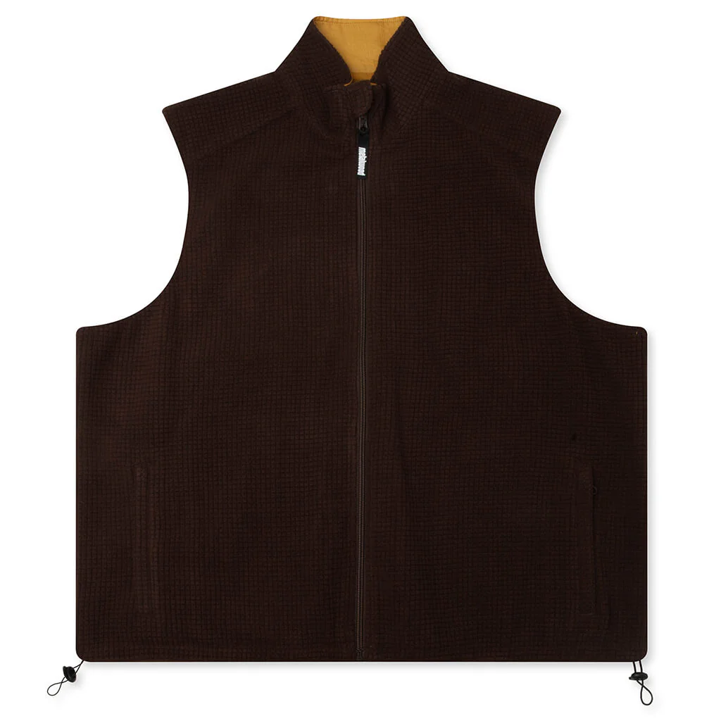 Trail Mix Reversible Vest - Dijon