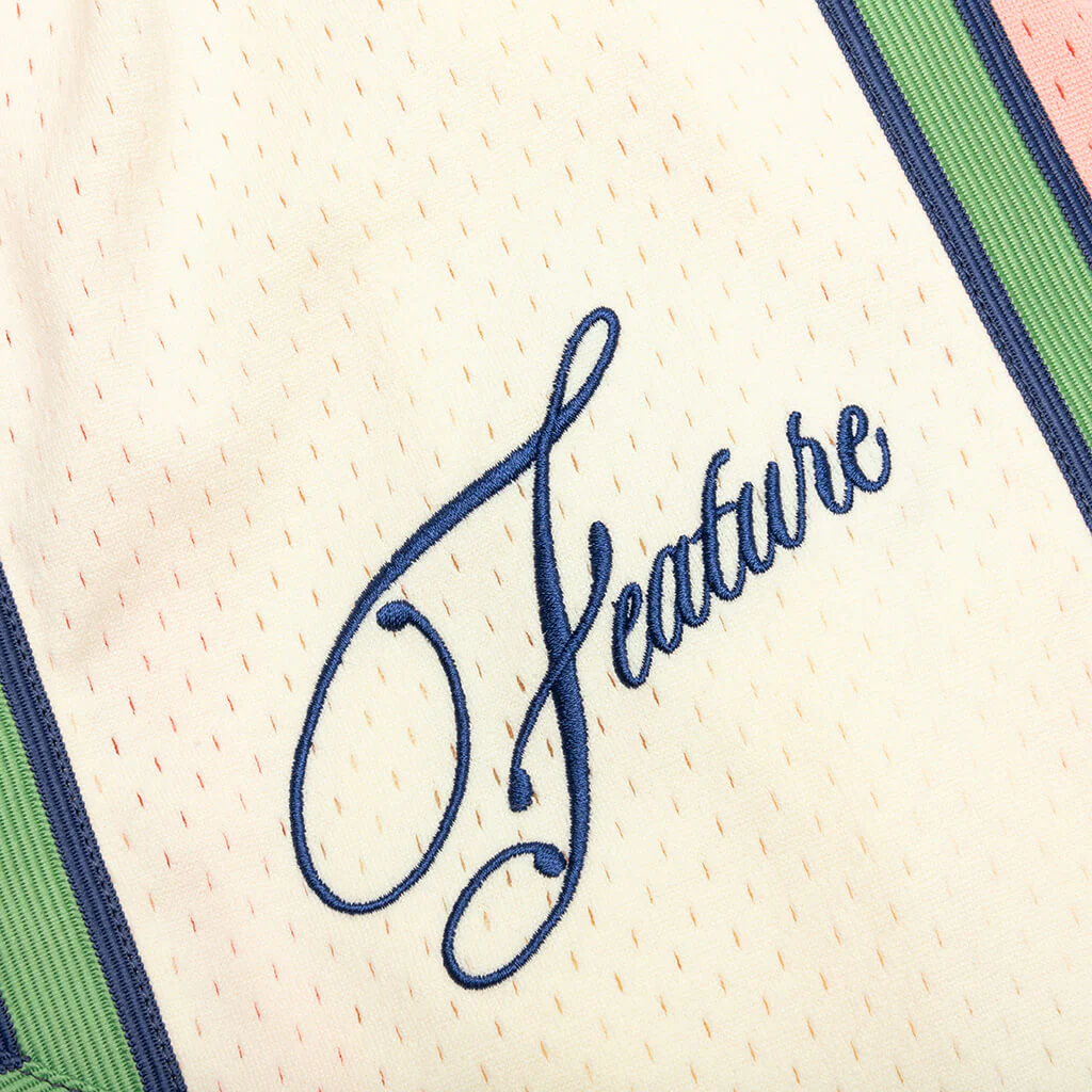 Feature x Mitchell & Ness Shorts - Pink - Image 3