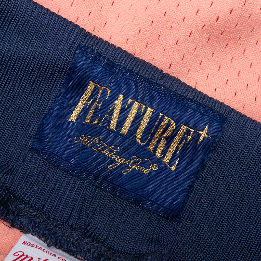 Feature x Mitchell & Ness Shorts - Pink - Image 5