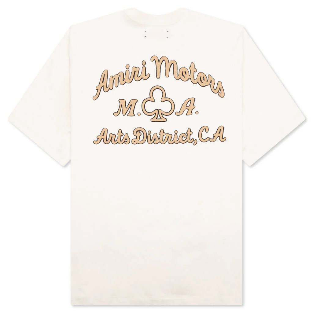 Motors Tee - Alabaster - Image 2
