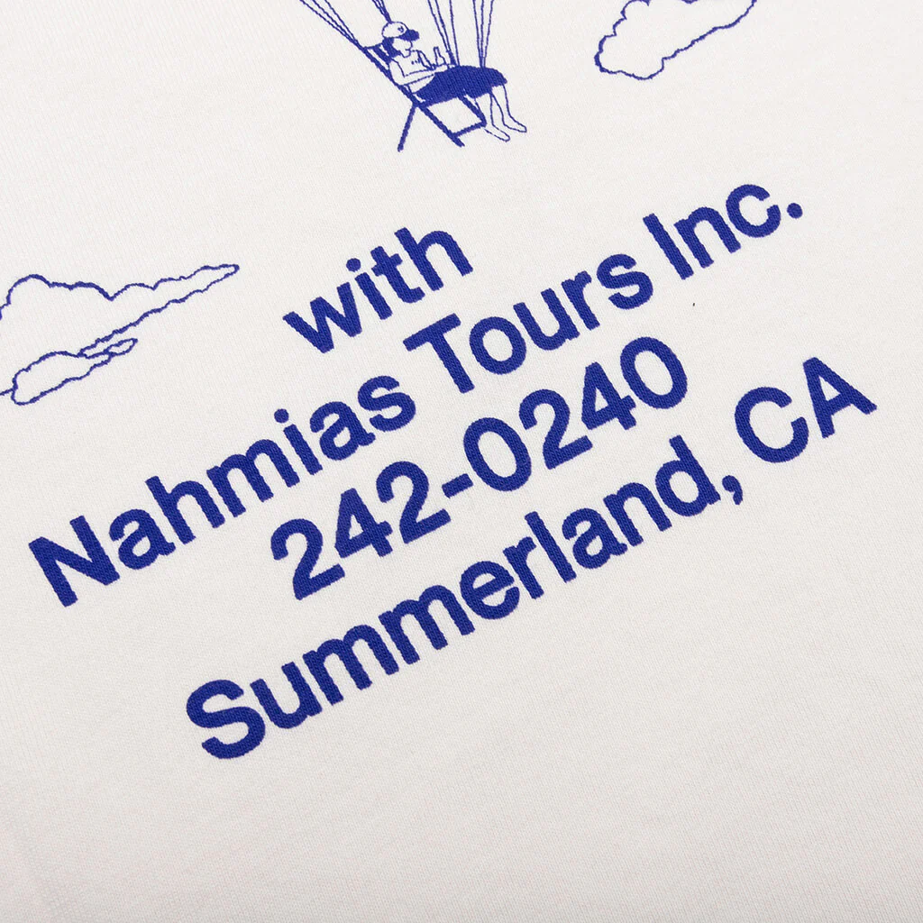 High in Summerland Boxy T-Shirt - Egg White - Image 4