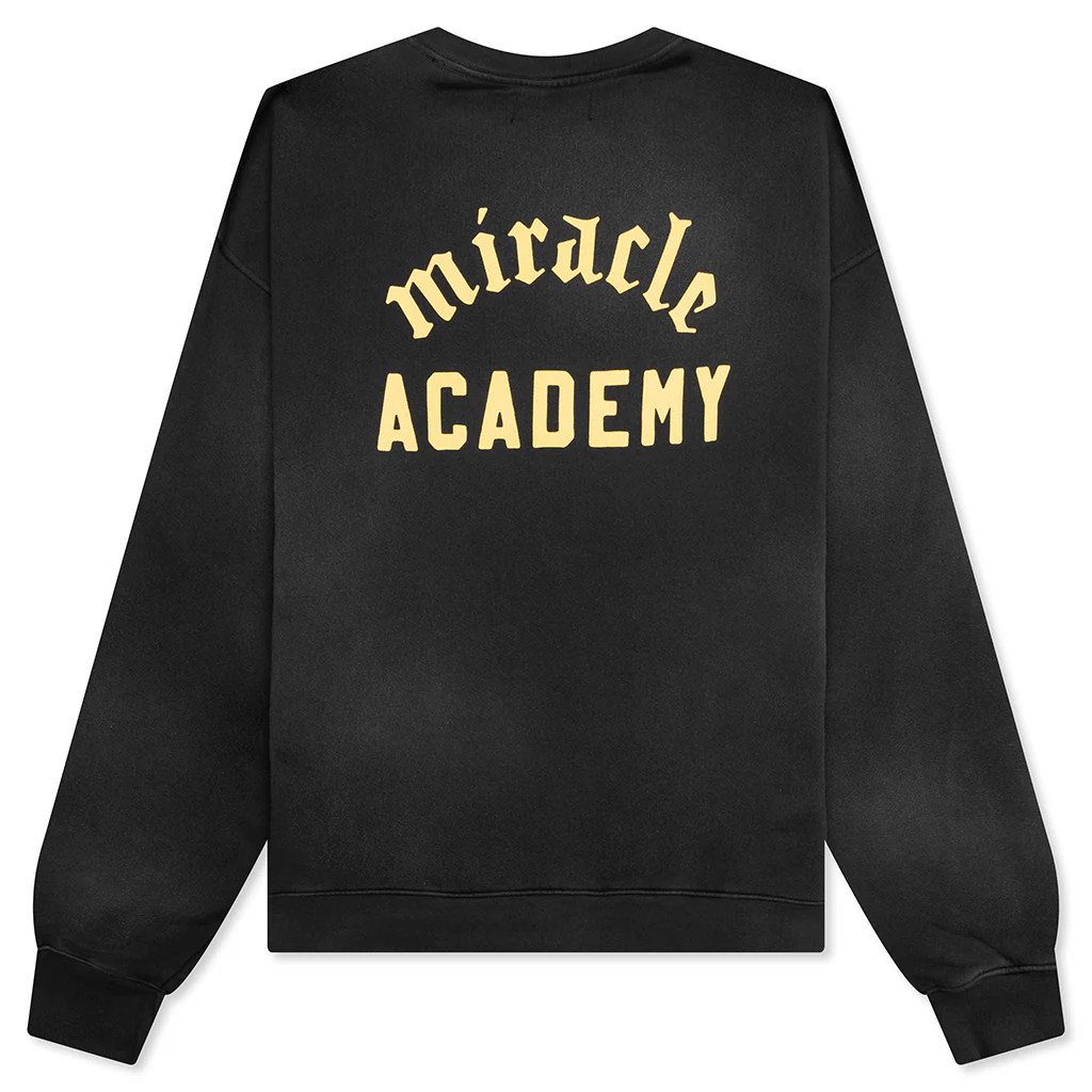 Miracle Academy Crewneck - Black - Image 2