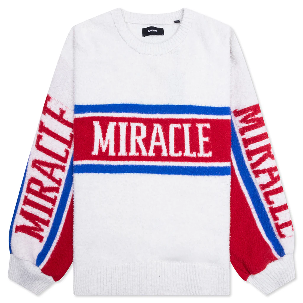 Miracle Oversized Crewneck - White