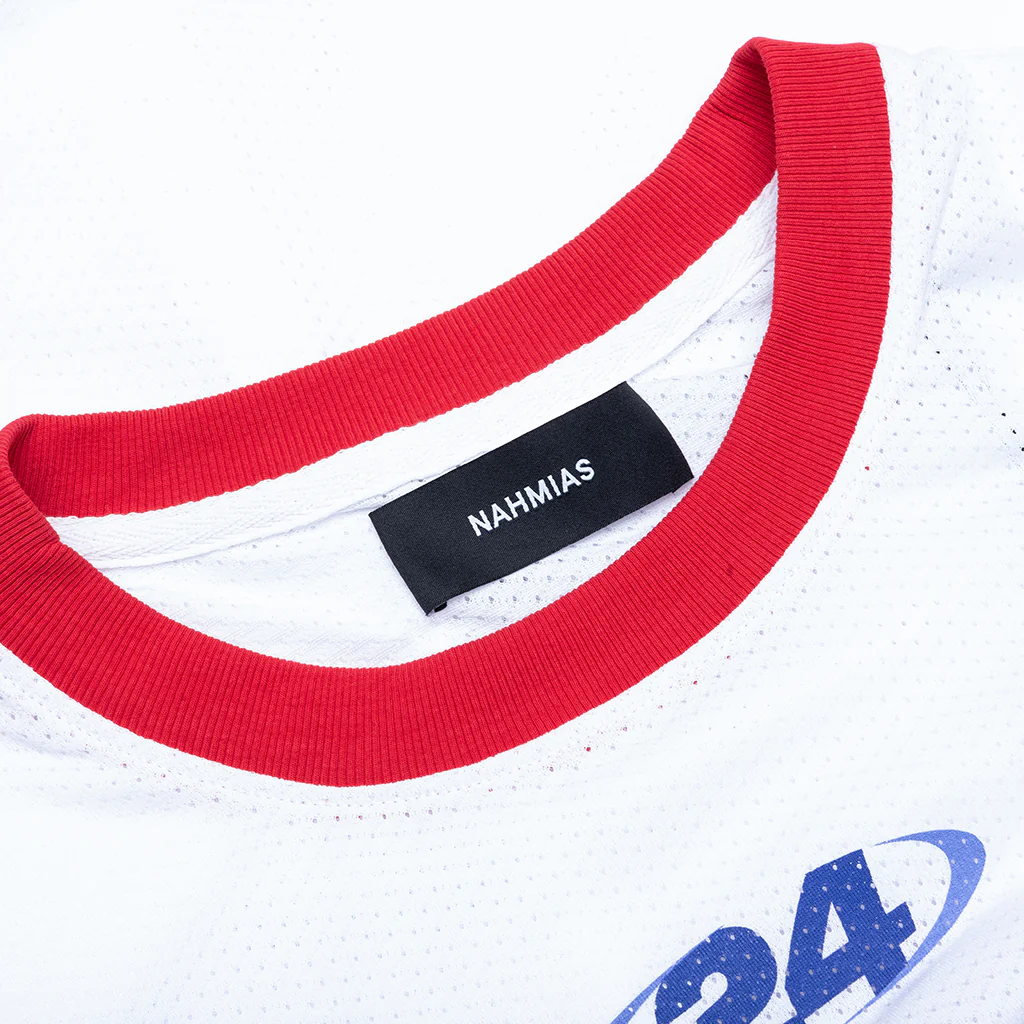 Racing Mesh Jersey - White - Image 3