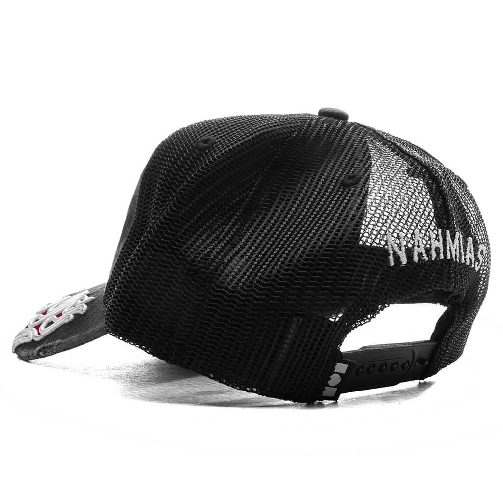 SLR Flame Hat - Aged Black - Image 4