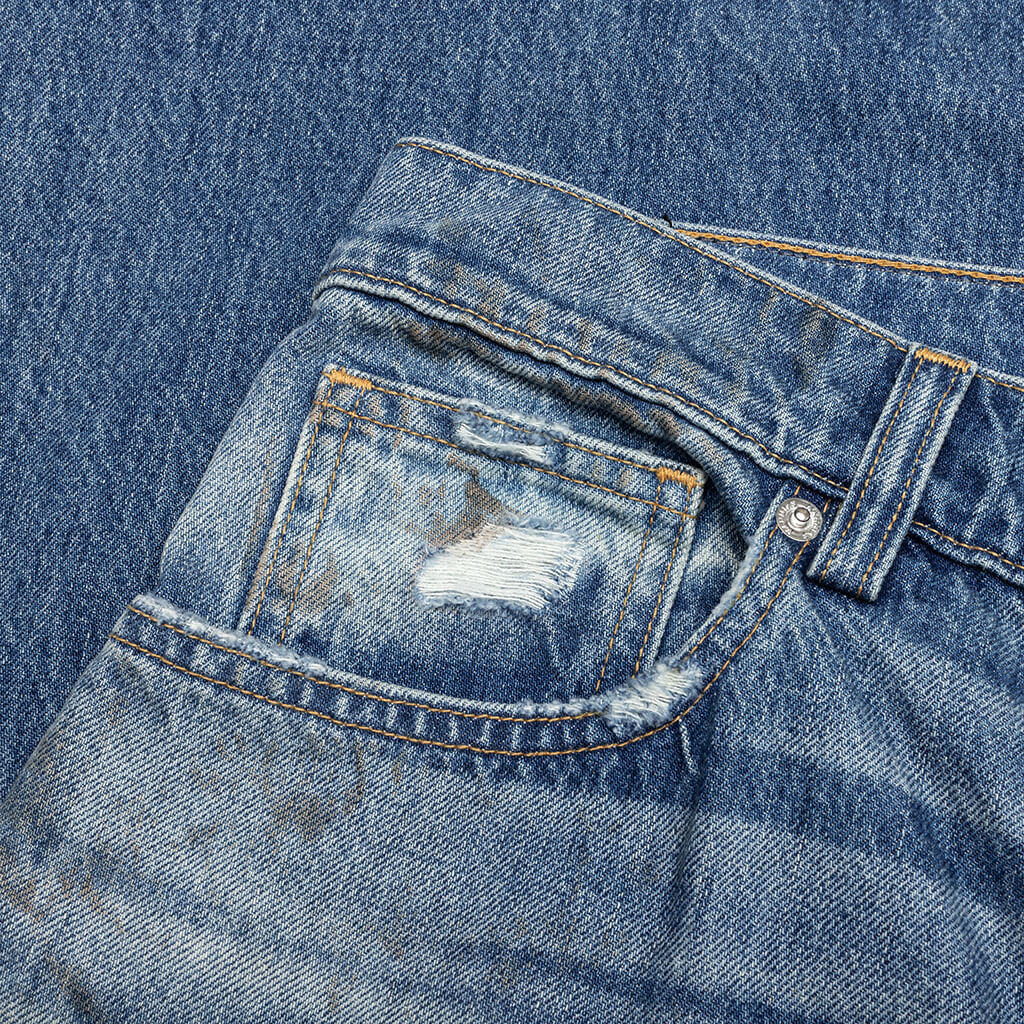 Wide Jeans - Light Wash - Image 3