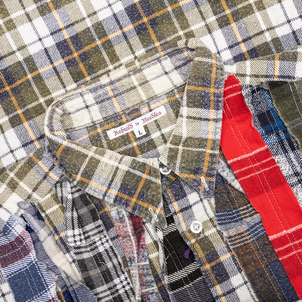 Ribbon Flannel Shirt - Assorted - Image 3