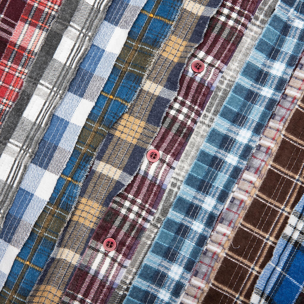 Ribbon Flannel Shirt - Assorted - Image 4