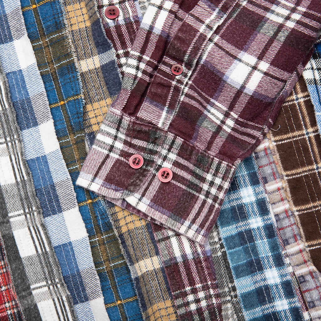 Ribbon Flannel Shirt - Assorted - Image 5