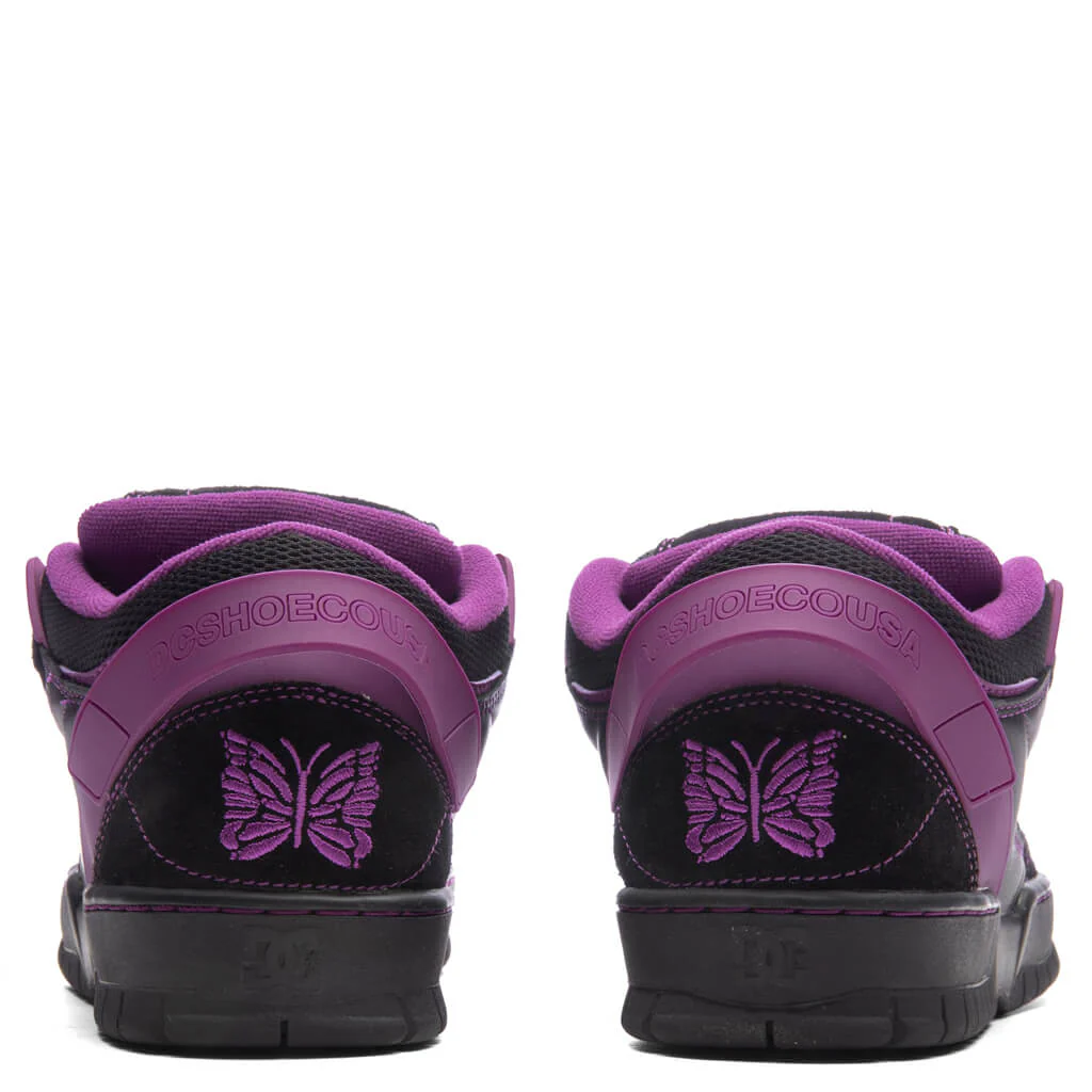 Needles x DC Shoes Spectre - Black/Purple - Image 4