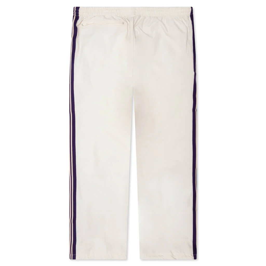 Needles x DC Shoes Track Pant Poly Ripstop - Ivory - Image 2
