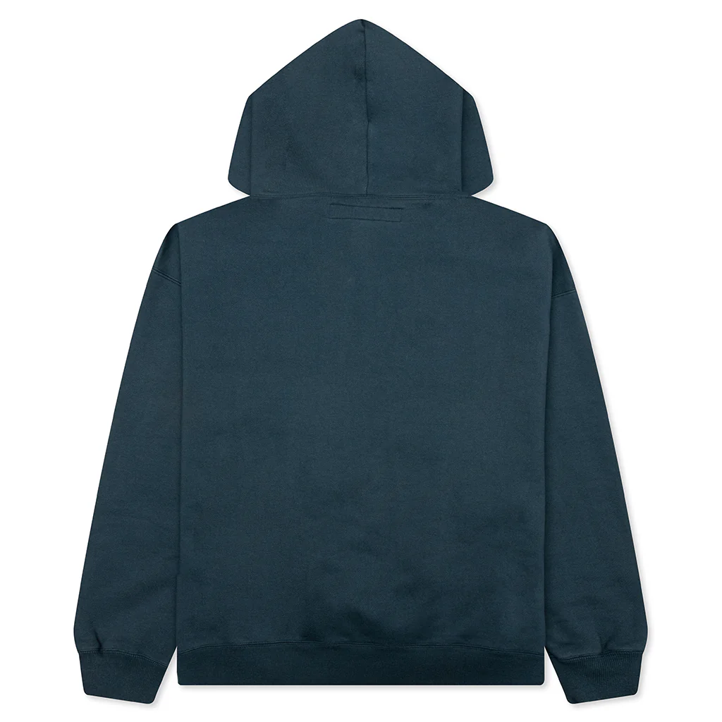 Basic Sweat Hoodie L/S - Navy - Image 2