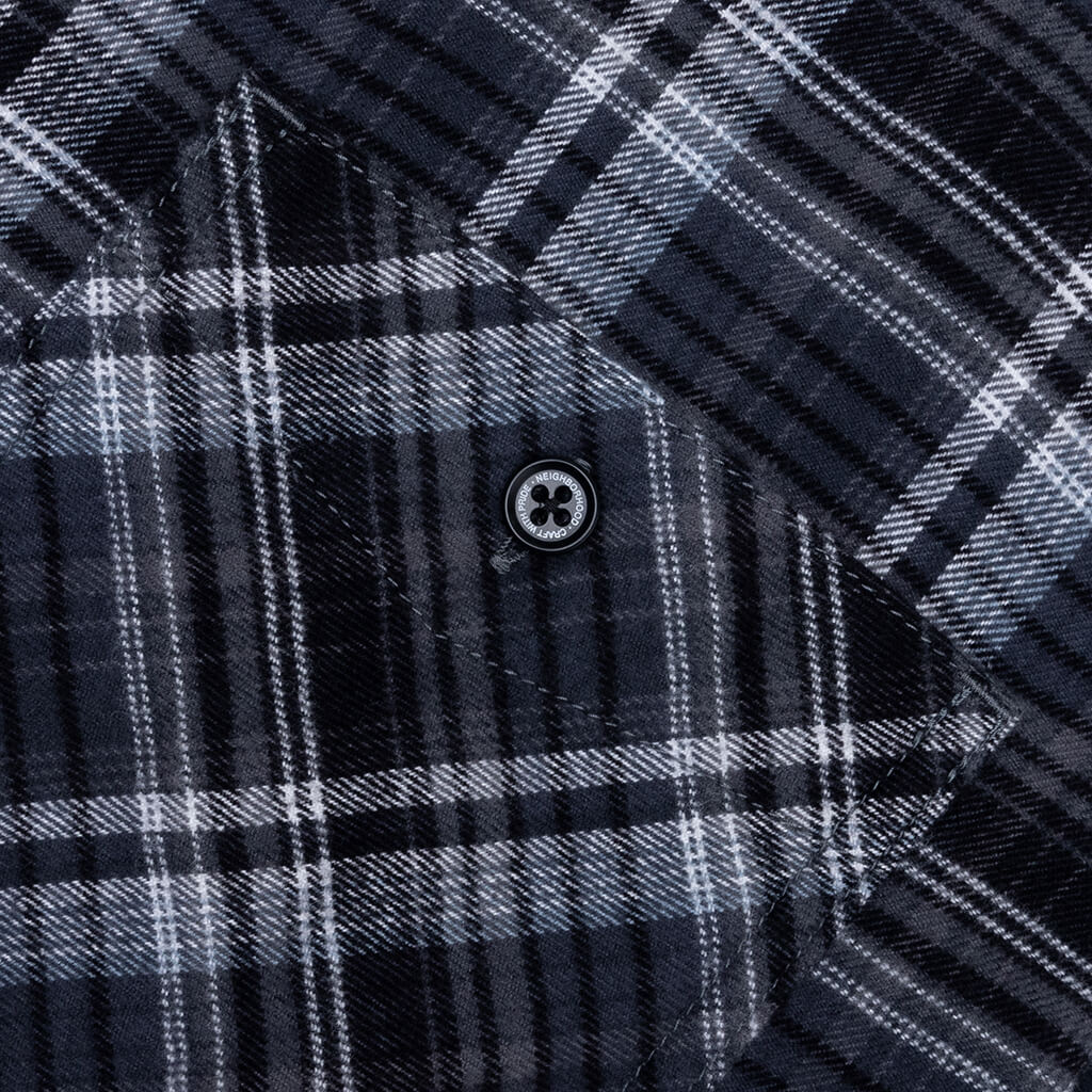 Clan Tartan L/S Check Shirt - Gray - Image 3