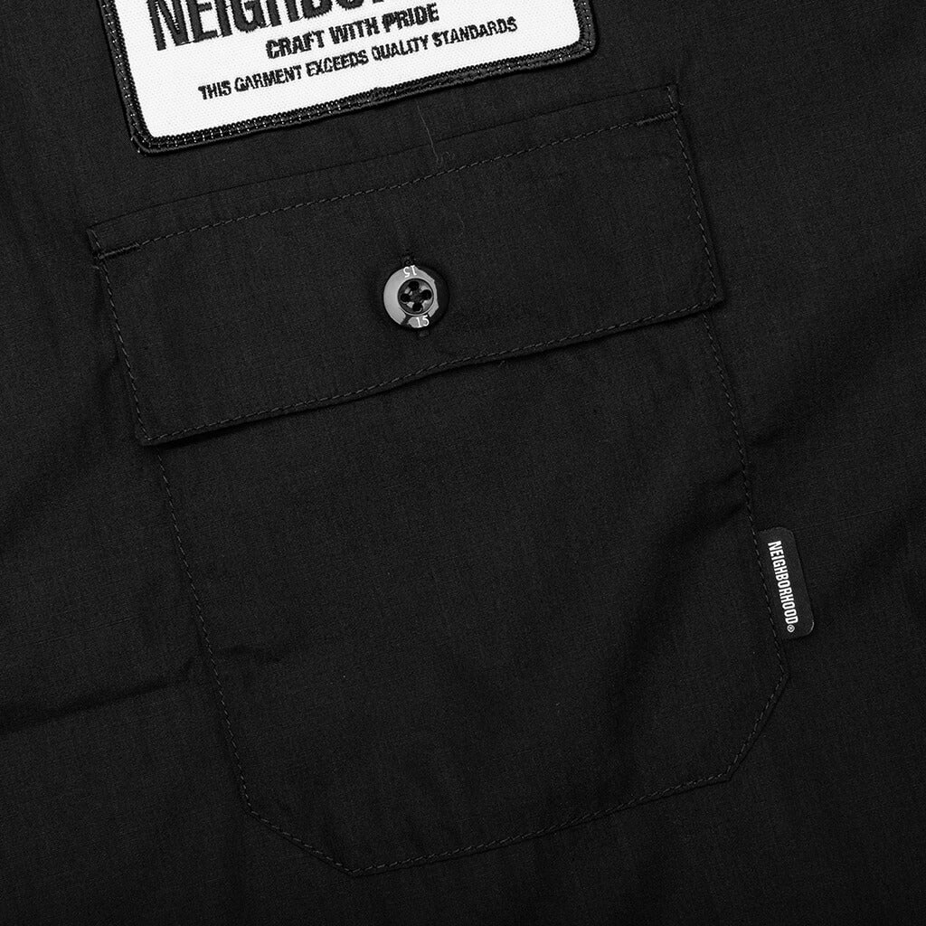 Classic Work S/S Shirt - Black - Image 4