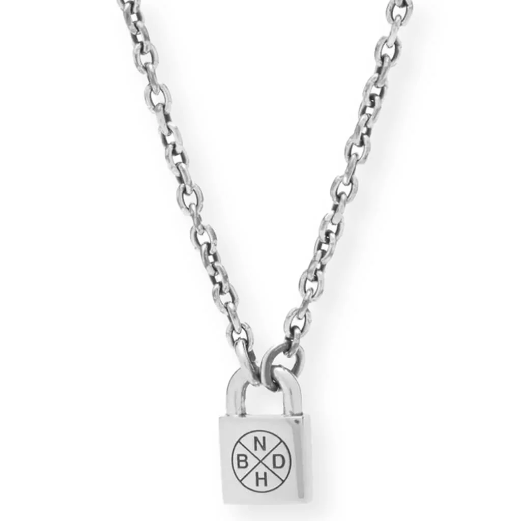 Padlock Necklace - Silver - Image 2