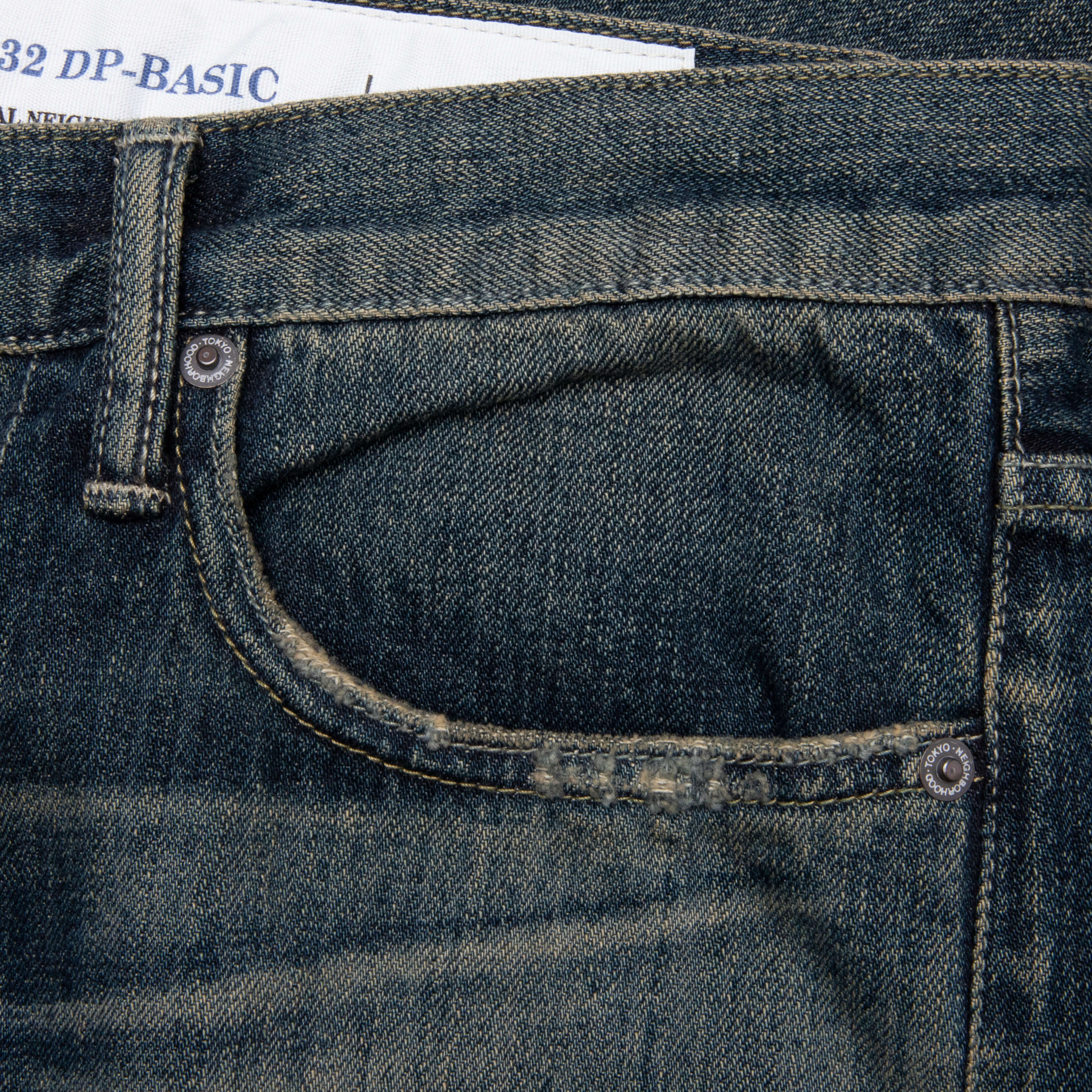 Savage Denim DP Basic Pants - Indigo - Image 3
