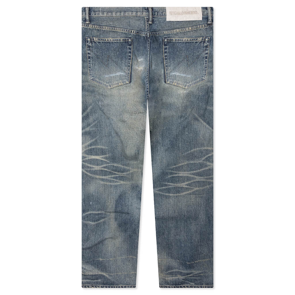 Savage Denim DP Wide Pants - Indigo - Image 2