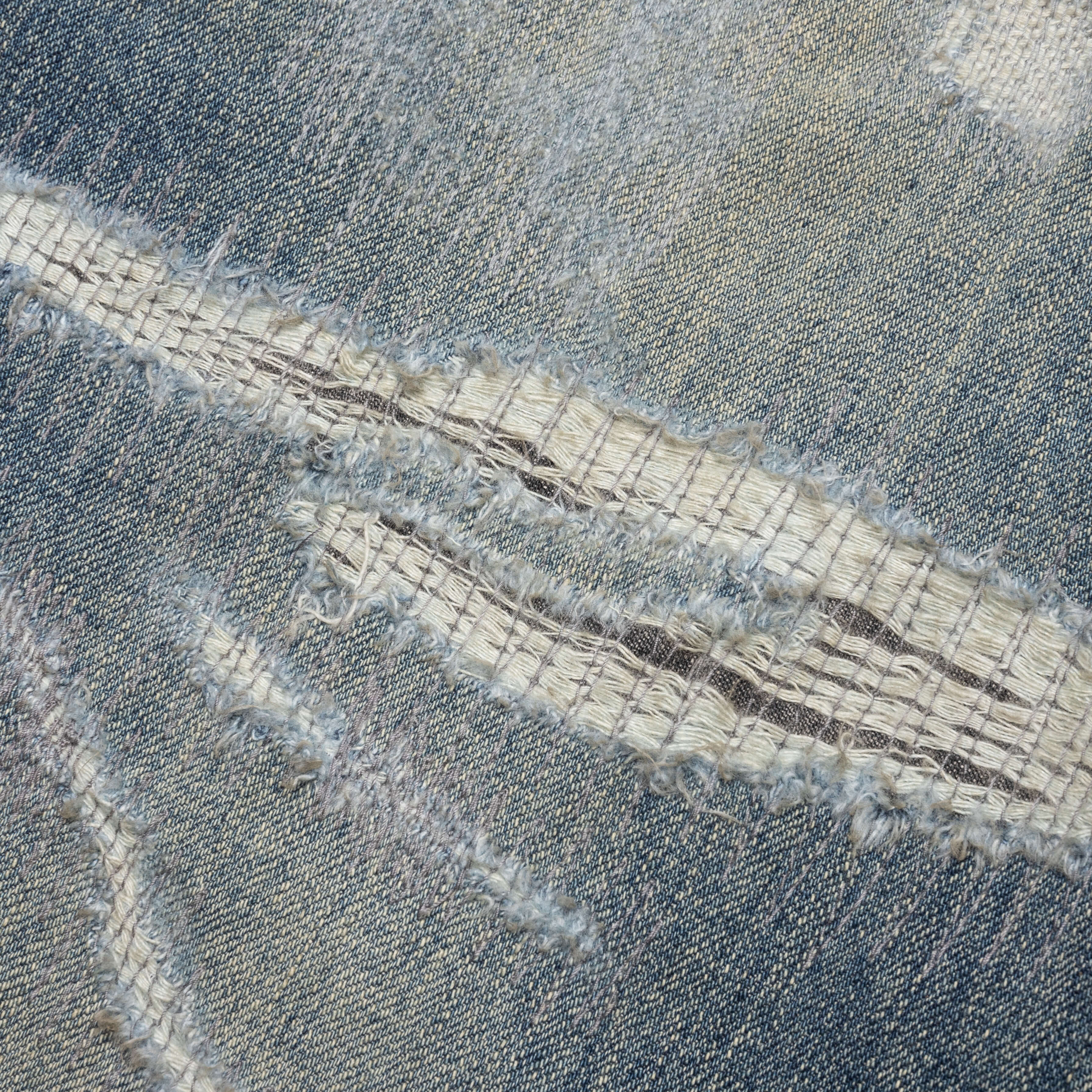 Savage Denim DP Wide Pants - Indigo - Image 5
