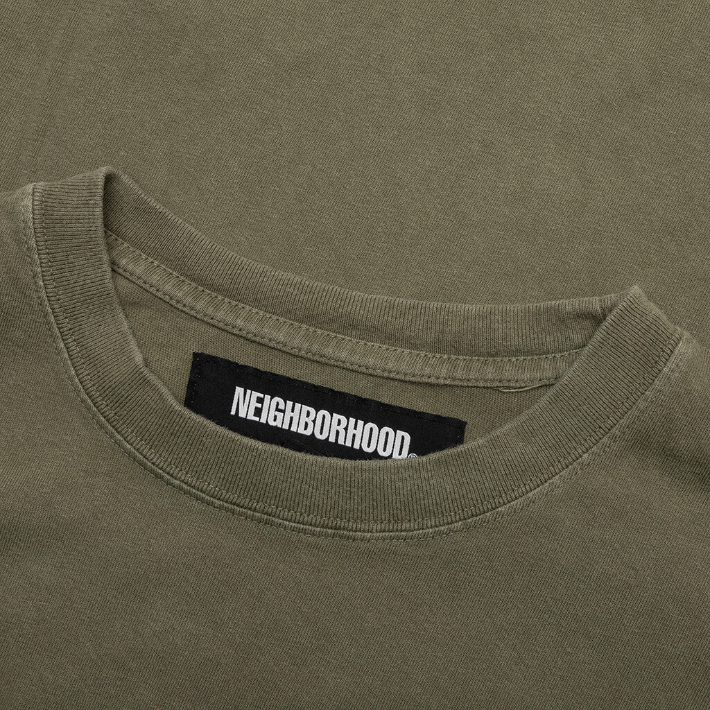 Savage S/S Crewneck - Olive Drab - Image 3