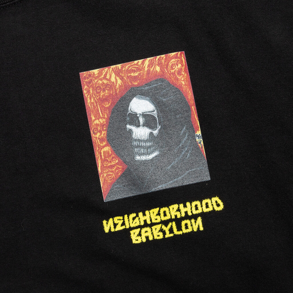 Neighborhood x Babylon Tee LS-2 - Black - Image 4