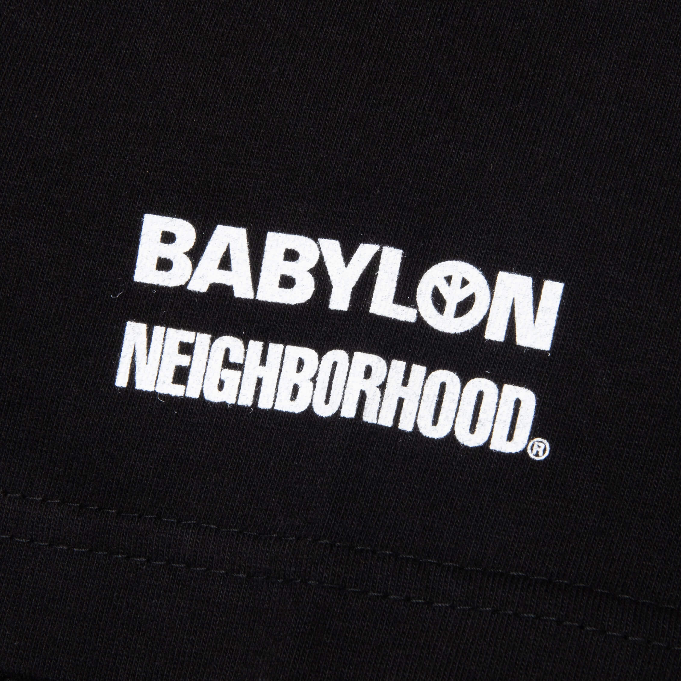 Neighborhood x Babylon Tee SS-3 - Black - Image 4