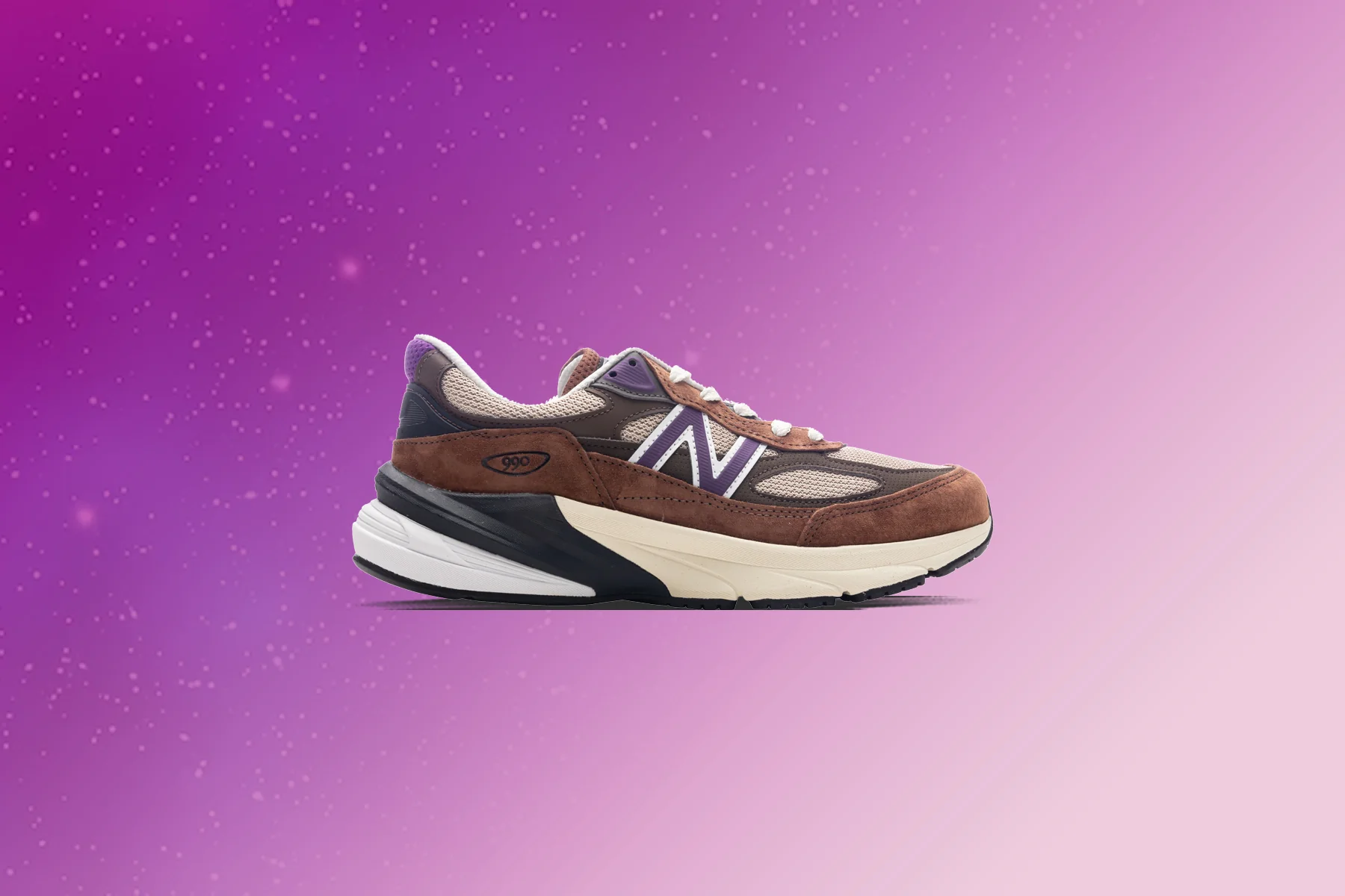 Made in USA 990v6 - Rich Oak/Cosmic Grape - Image 5
