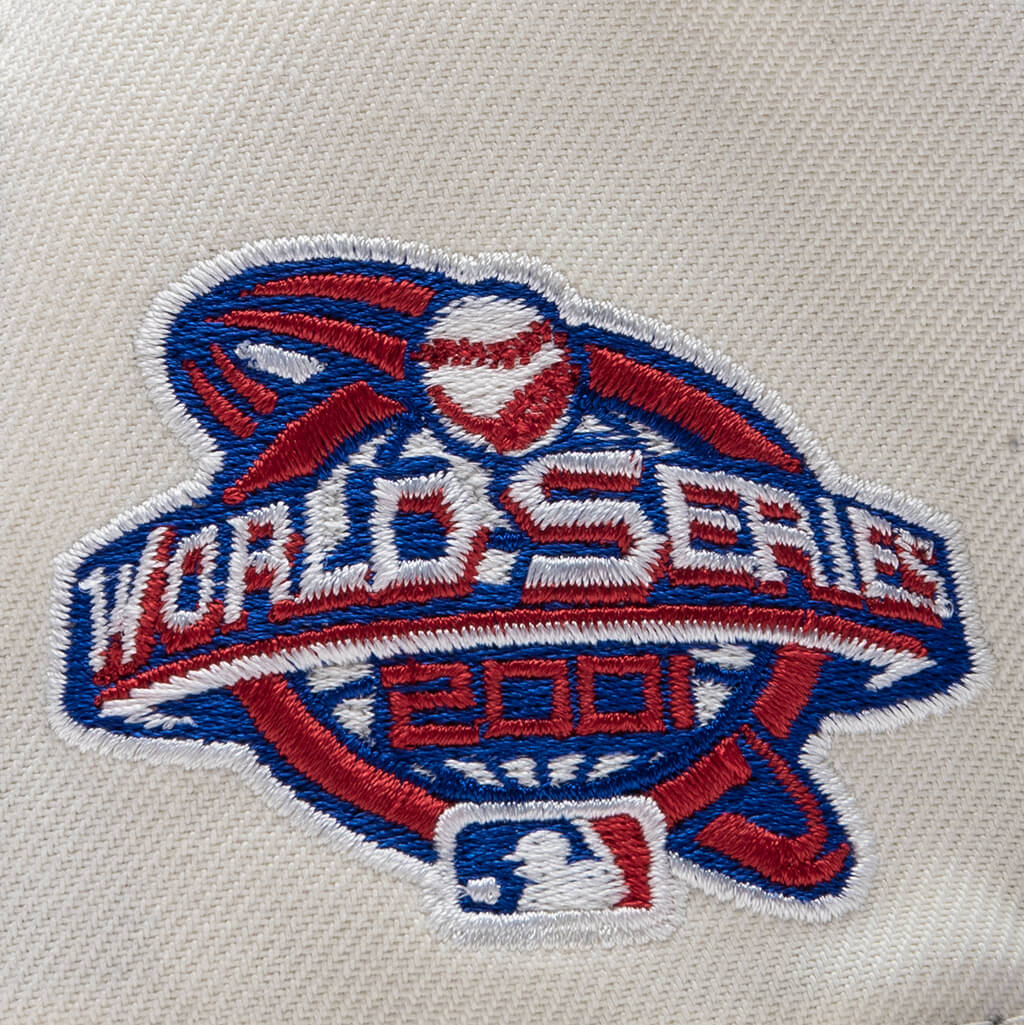 FEATURE x New Era 59FIFTY Fitted AZ Diamondbacks 2001 World Series - Snow/Grey - Image 5