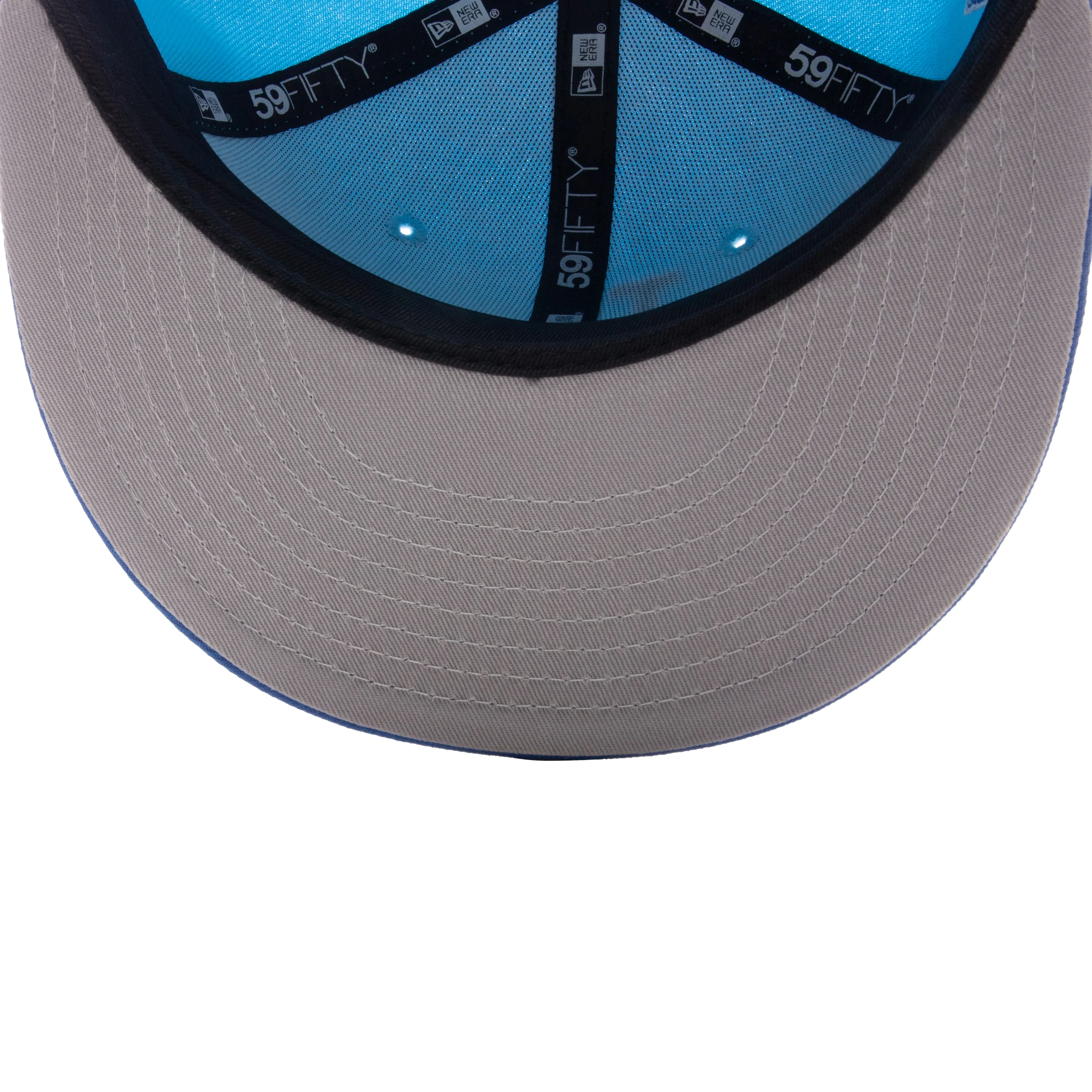 FEATURE x New Era 59FIFTY Fitted LA Dodgers Cooperstown - Doscientos Blue/Azure Blue/Grey - Image 6