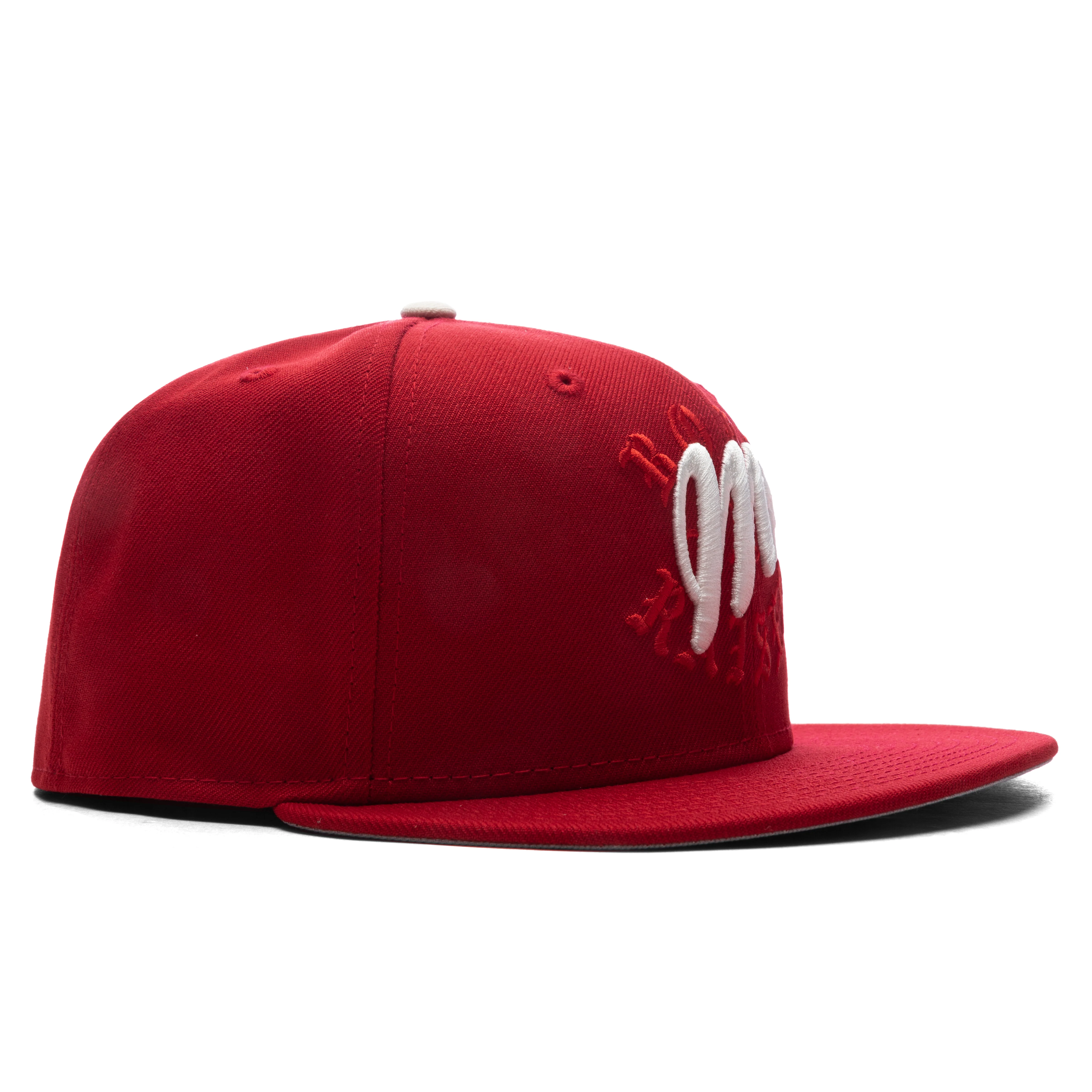 New Era x Born x Raised 59FIFTY LMB Diablos Rojos del México Layered Logo - Scarlet - Image 3