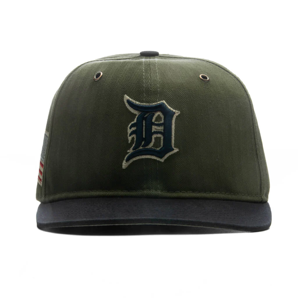 American Herringbone 59FIFTY Pre-Curved - Detroit Tigers