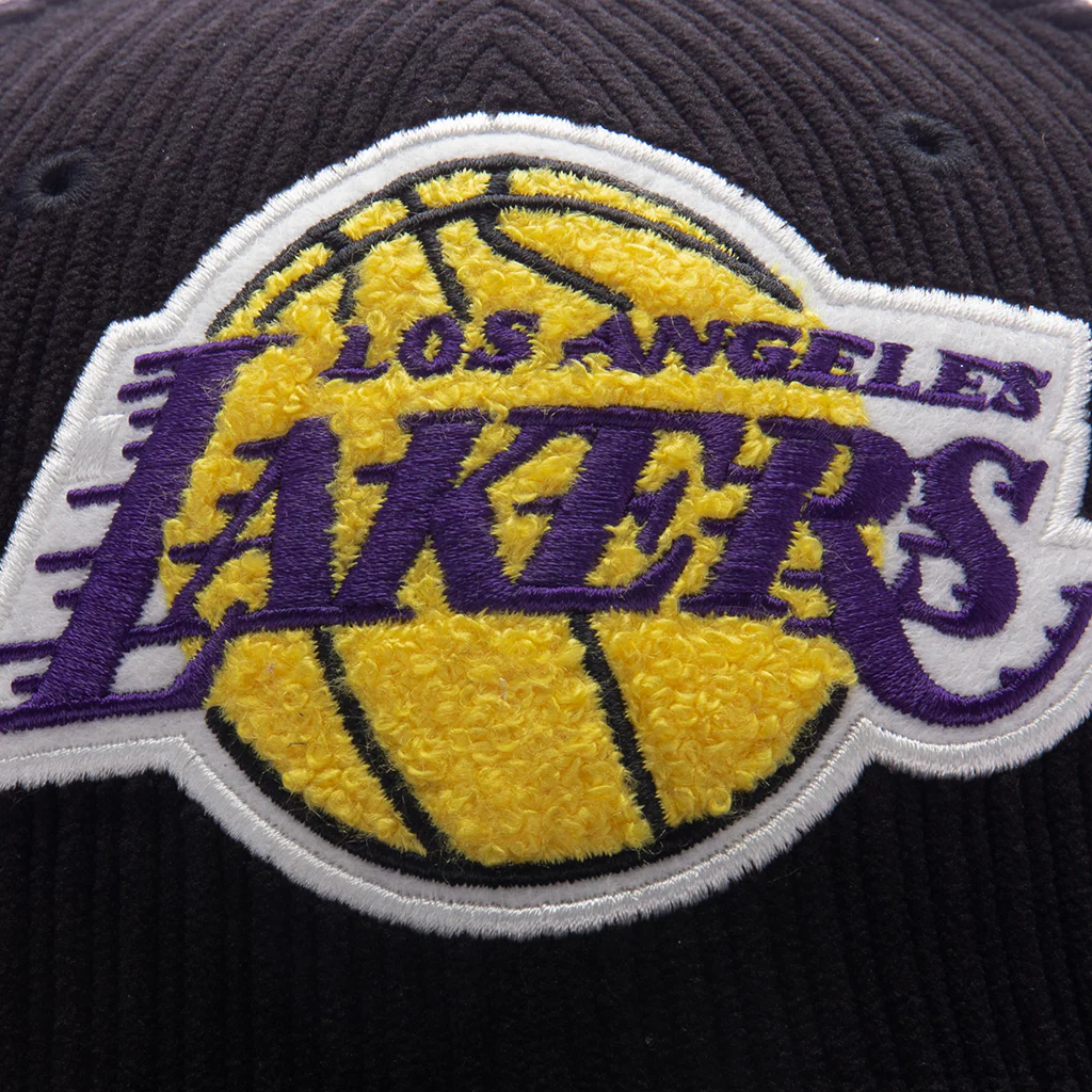 Chenille Pop 59FIFTY Fitted Hat - Los Angeles Lakers - Image 2