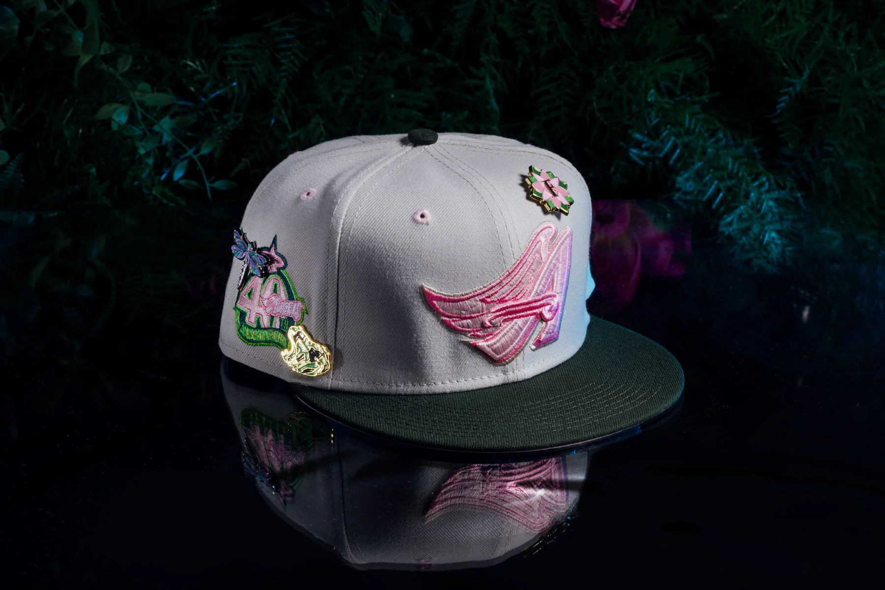 Feature x New Era Lotus 59FIFTY Fitted - Los Angeles Angels - Image 9