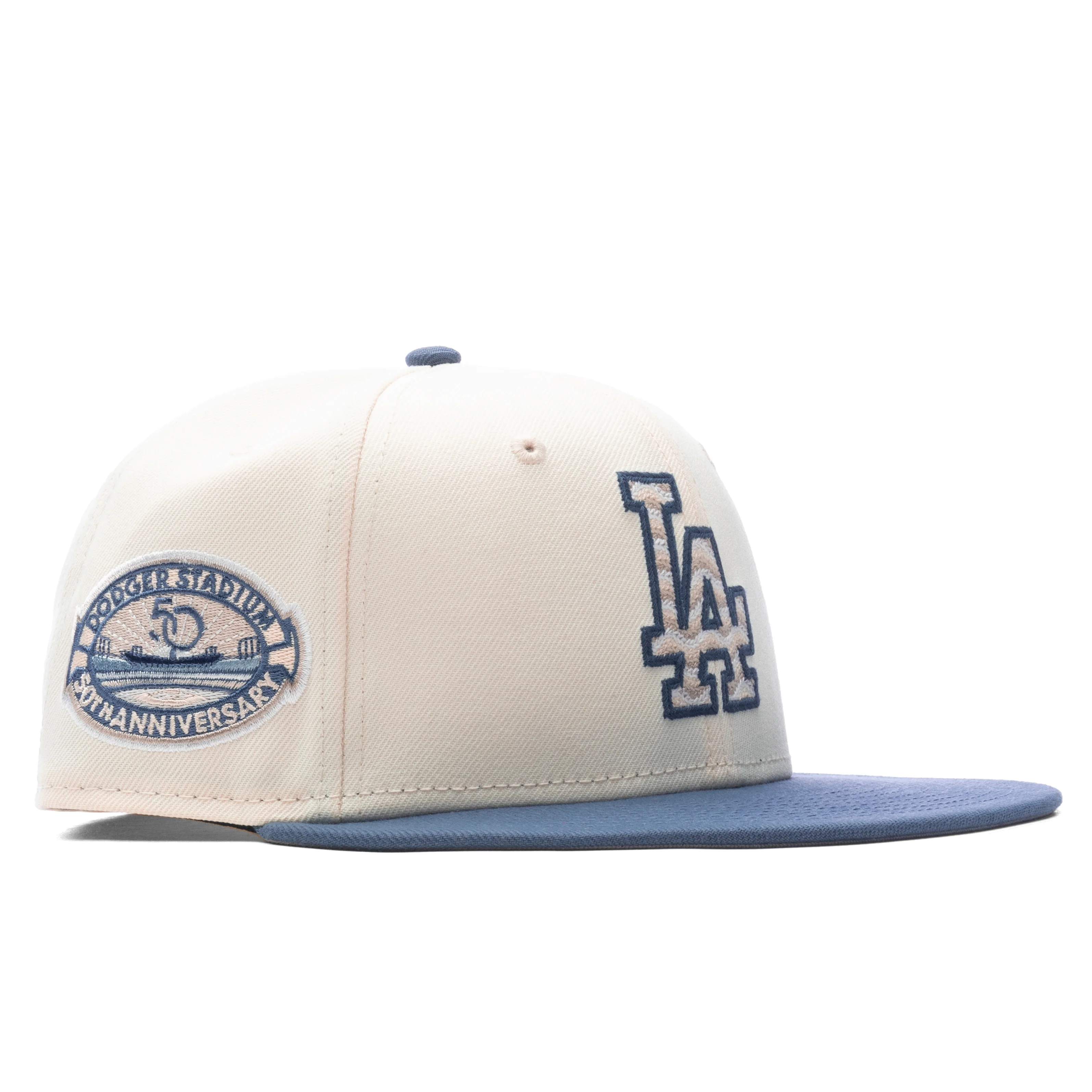 59Fifty Fitted Wavy Chainstitch 21119 - Los Angeles Dodgers - Image 3