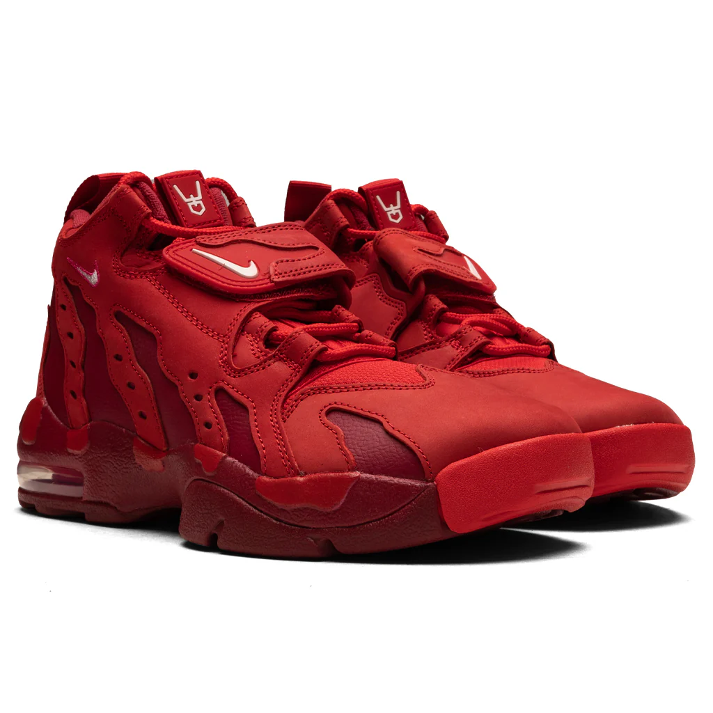 Air Diamond Turf Max '96 'Love Letter to Connie' - University Red/White/Red Crush - Image 2