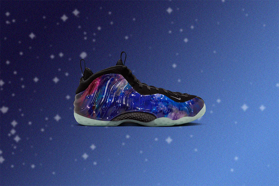Air Foamposite One 'Galaxy' - Obsidian/Anthracite/Black - Image 2