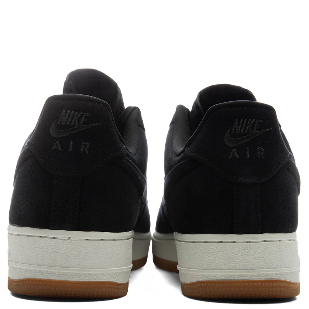 Air Force 1 '07 LV8 Denim - Black/Dark Smoke Grey/Gum Medium Brown - Image 6