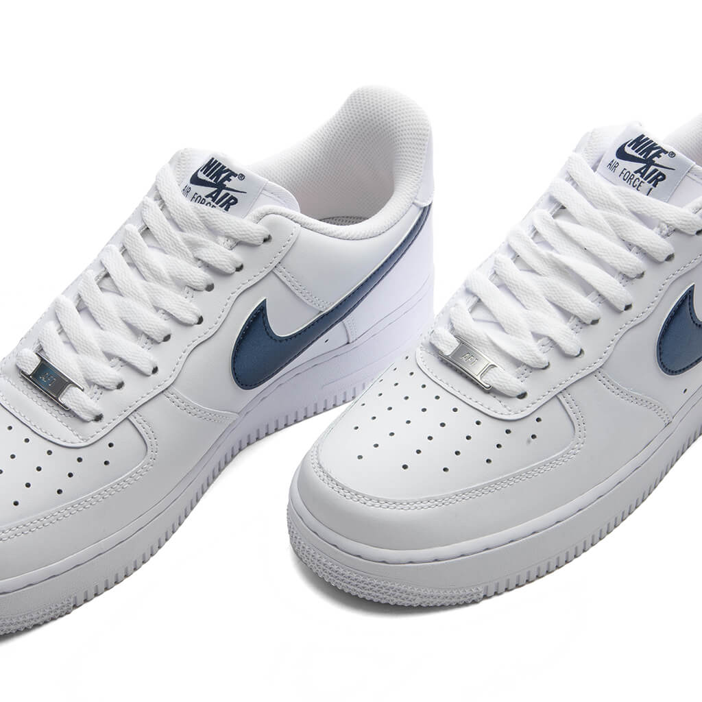 Air Force 1 '07 LV8 'USA' - White/Midnight Navy/University Red - Image 3