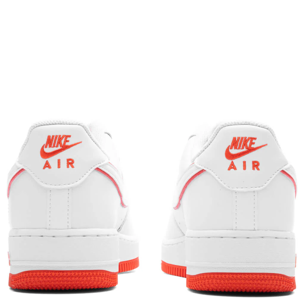 Air Force 1 '07 - White/White/Picante Red - Image 4